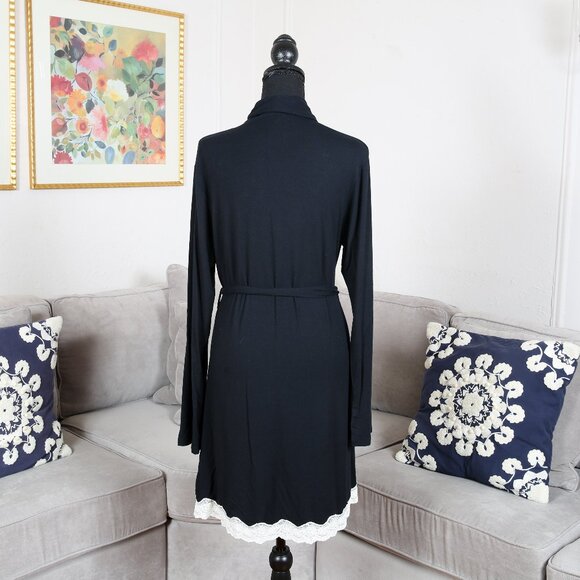 EBERJAY Lady Godiva Robe with Lace Hem - Picture 4 of 13